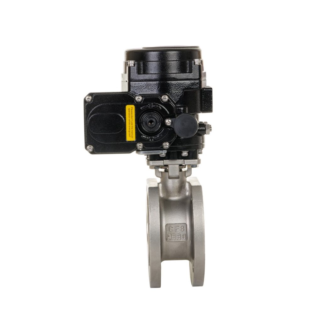 Электрический фланцевый жесткий уплотнительный дисковый клапан для литиевой батареи